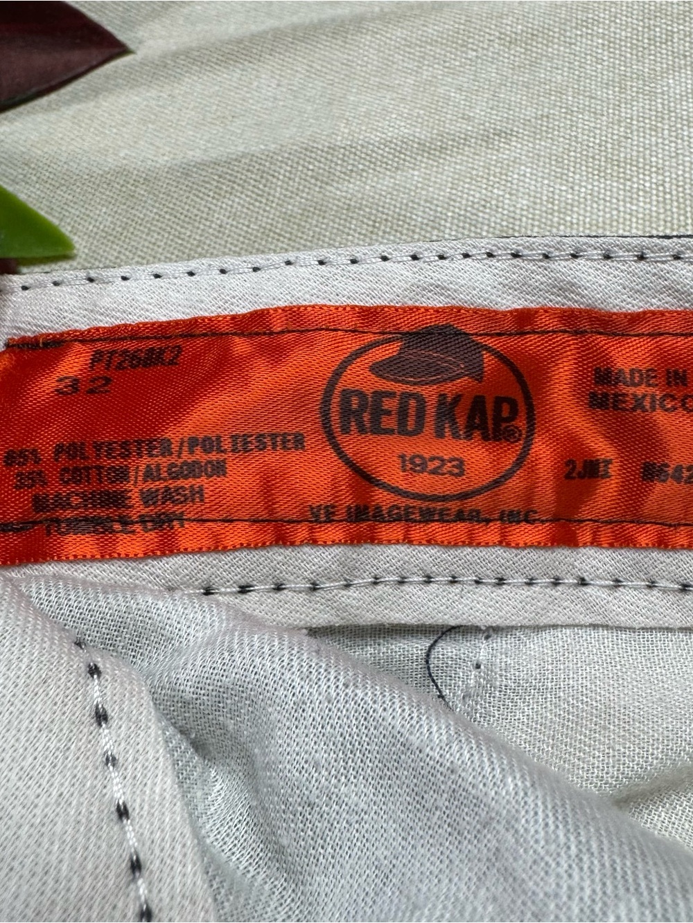 Red Kap Black Work Shorts Uniform Utility Flat Front Men’s 32 Made USA - Picture 10 of 10